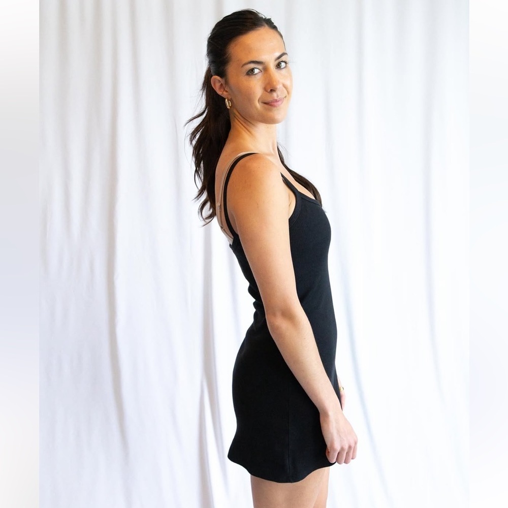 Ribbed tank dress - Picture 2 of 7